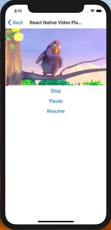 React Native Video Player Demo